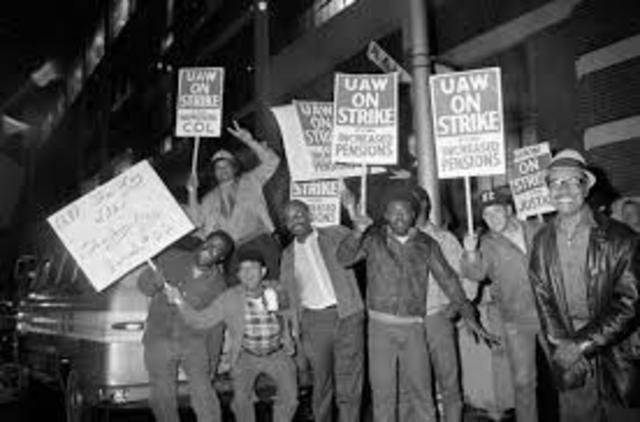 United Automobiles Workers Strike