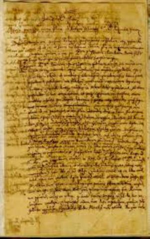 historia de la carta