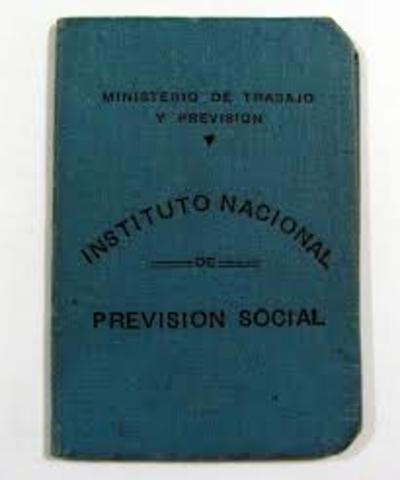 cul. Se crea el fuero judicial laboral y el instituto nacional de prevision social