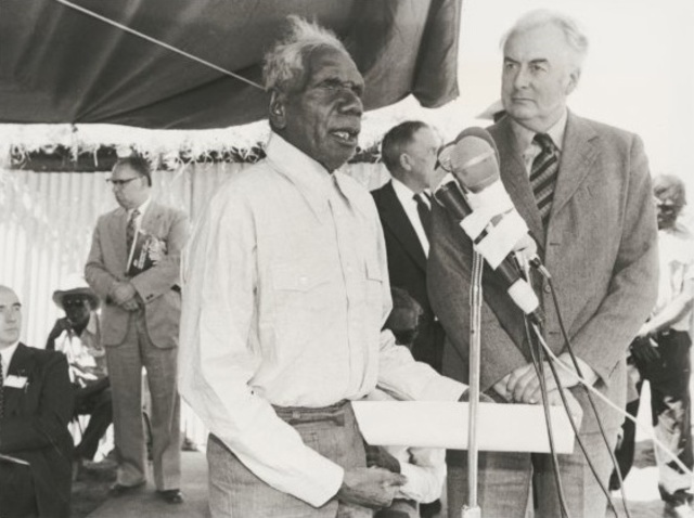 The Whitlam Government returns 3300 square kilometres of land to the Gurindji people – a beginning to land rights for Aboriginal people in Australia