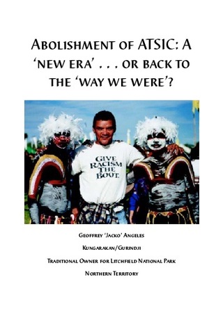 Abolishment of the ATSIC