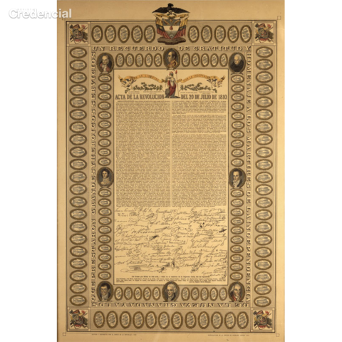 Acta de Revolución del 20 de Julio