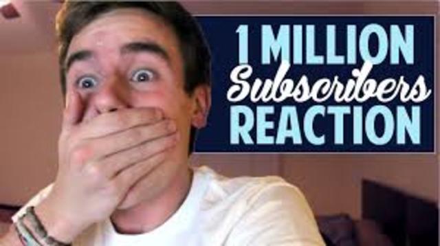 Connor hits 1 million subs!