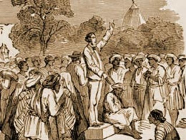 Christianity is preached in England