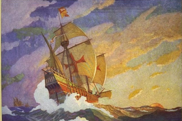 Christopher Columbus Discovers Haiti