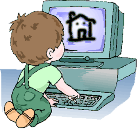 Mi primer uso al ordenador