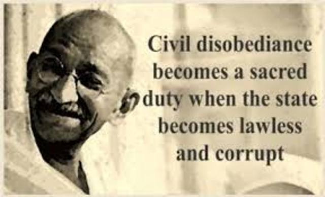 Civil Disobedience
