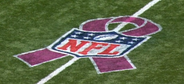 First Breast Cancer awarness month in NFL (social)