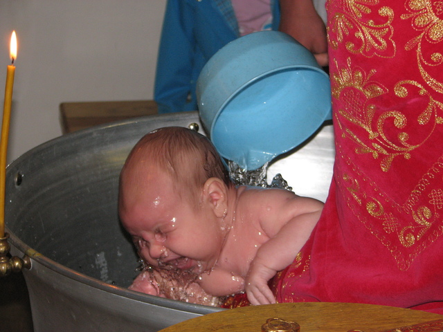 Крещение Данилушки