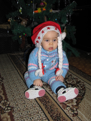 Первый Новый Год Данилки!