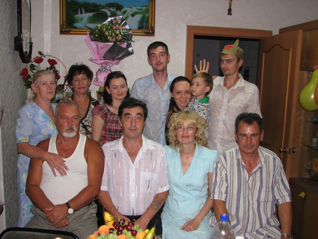 Серебряная свадьба б.Оли и д.Жени