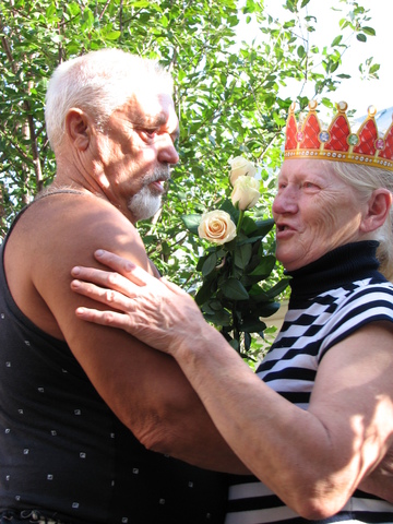 70-летний юбилей ПРАбабушки Альбертны!