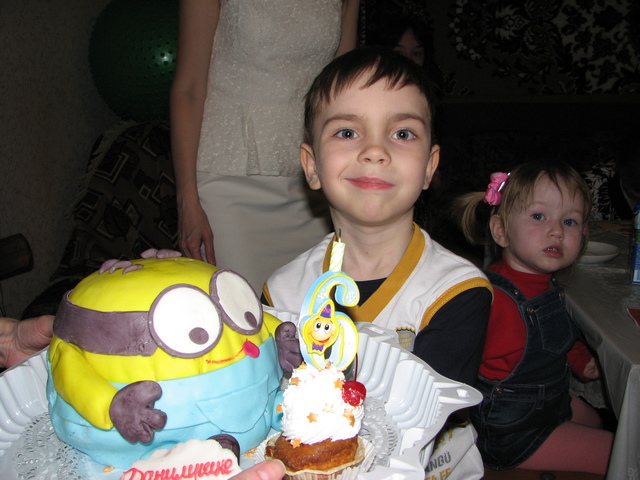 Данилке 6 лет!!!