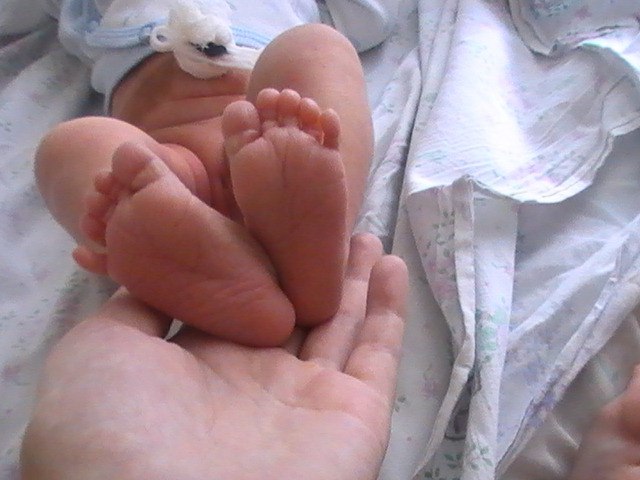 Рождение двоюродной сестренки Аришки