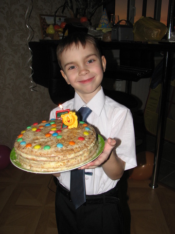 Данилушке 7 лет!!!