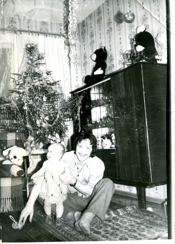 Родилась мама Оксана