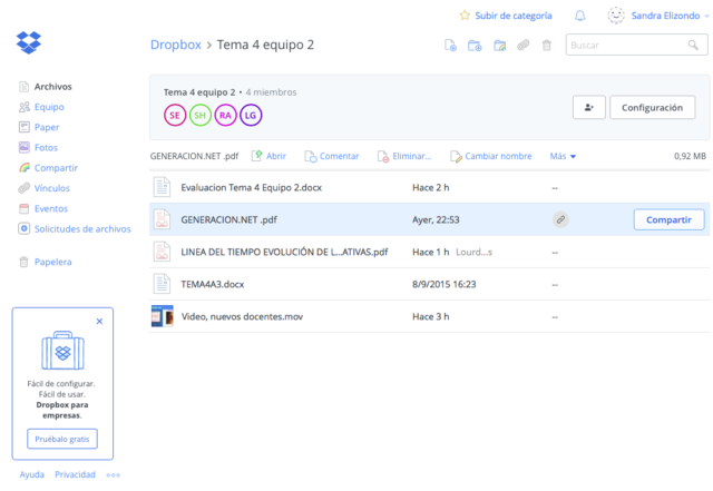 Tecnologías novedosas en ambientes de aprendizaje
