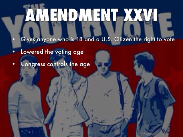 26th Amendment