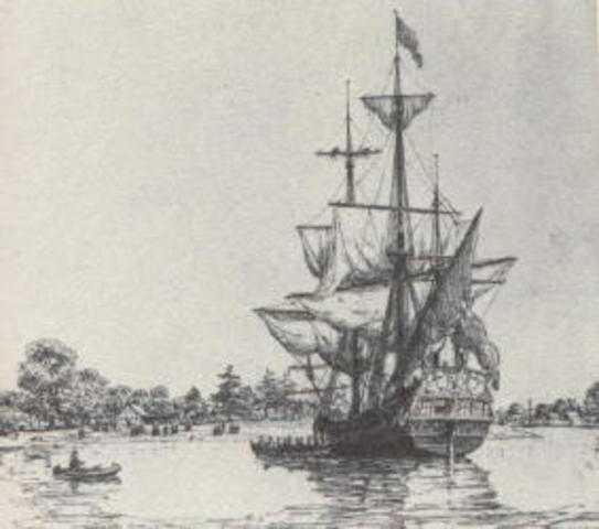 The Proprietor arrived in Pennsylvania