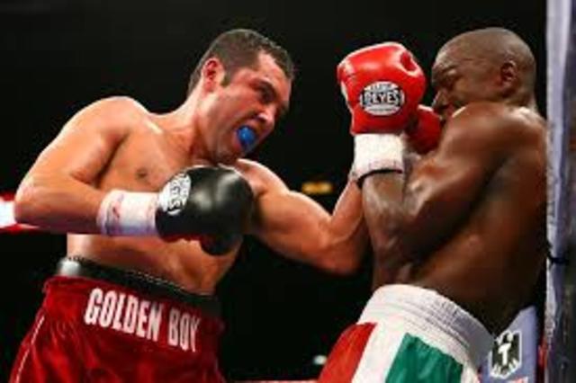 De la hoya Vs Mayweather