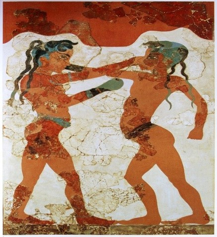 (1200 BCE)The Early history of boxing started in the Minoan and Mycenaean periods.