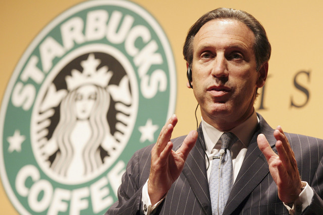 Howard Schultz buys Starbucks