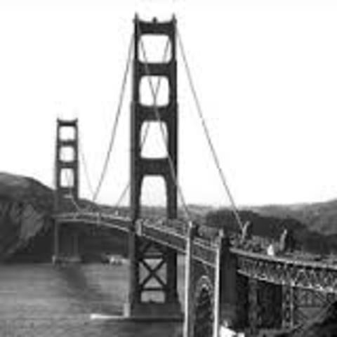 Golden Gate Brige is finshed