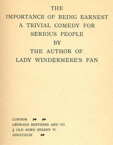 La importància de ser Frank