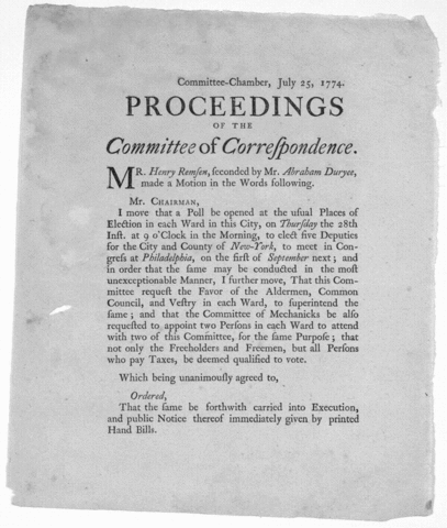 Committees of Correspondence