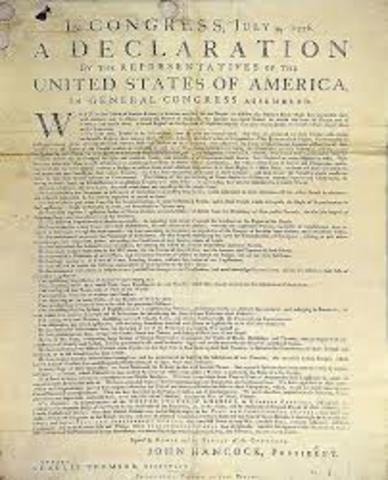 Declaration of rights and grievances