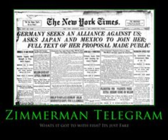 Zimmermann Telegram Published