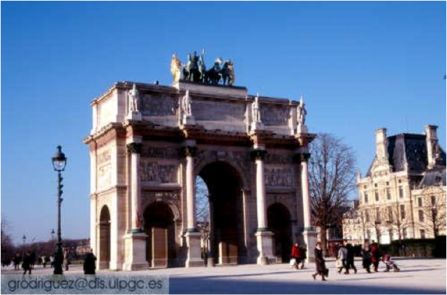 Arco del Triunfo del Carrousel del Louvre, Paris