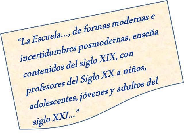 Una mirada a las necesidades del sistema educativo