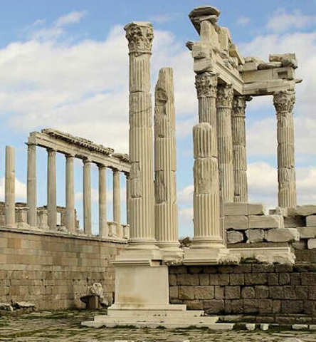 Biblioteca octaviana (aproximadamente el año 3 d.C)