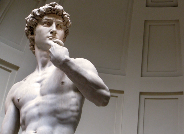 michelangelo's david statue