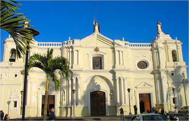 La iglesia de Santo Domingo, Guatemala