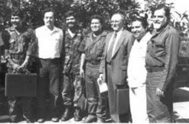 Propuesta de paz por parte de la alianza FMLN-FDR