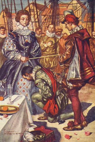 Amadas and Barlowe claim North Carolina area for England