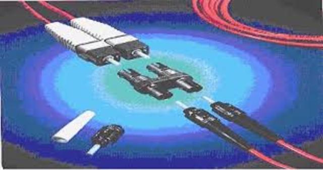 Fibra óptica y rayo laser