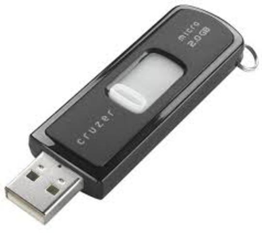 La memoria USB.