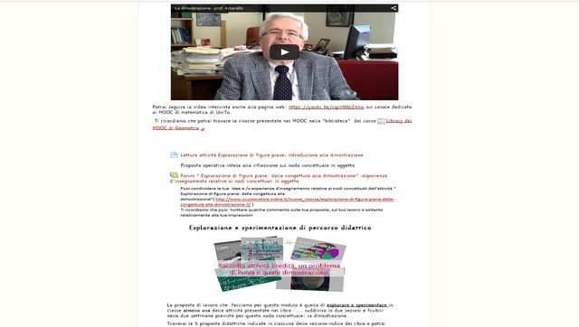 Apertura Mooc Geometria - Modulo introduttivo e Modulo1: rampe, vele, parchi e piegatura della carta