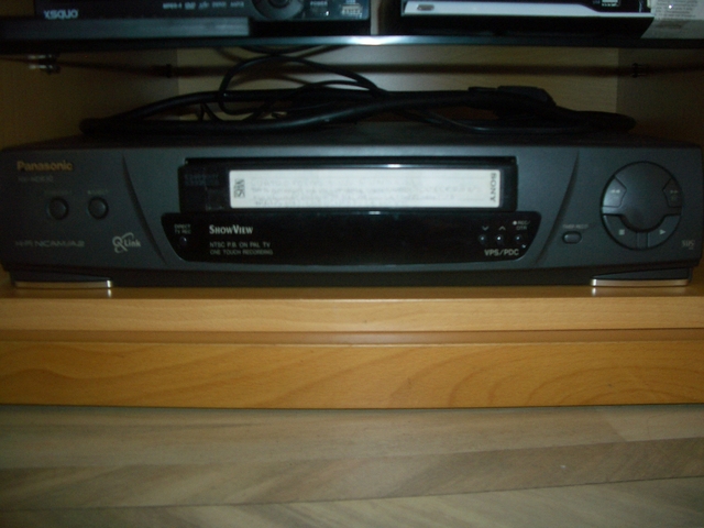 Padre: reproductor de vídeo VHS