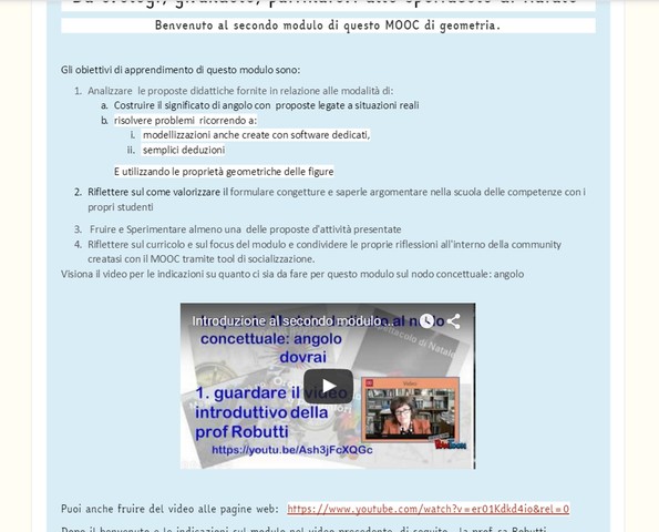 Apertura modulo 2: Modulo2: da orologi, girandole e pattinatori allo spettacolo di Natale