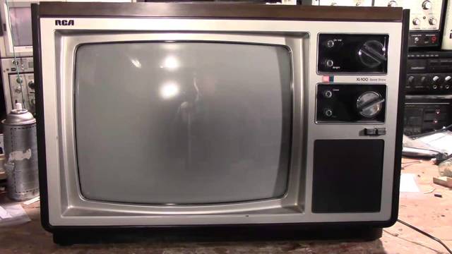 Primera televisión en la familia de mi padre