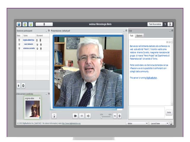 Webinar con il prof. Ferdinando Arzarello