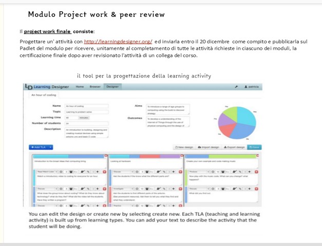 Scadenza consegna Project Work