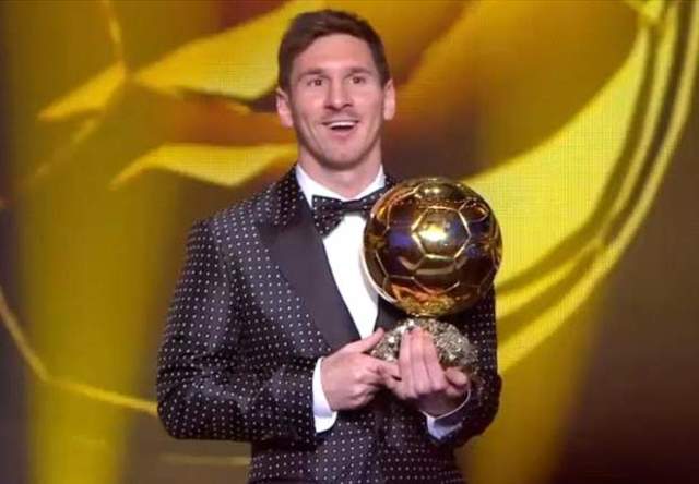 4to ballon d'oro de messi