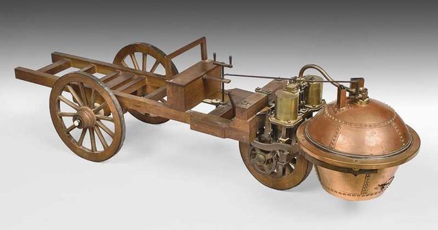 The first self-propelled vehicle