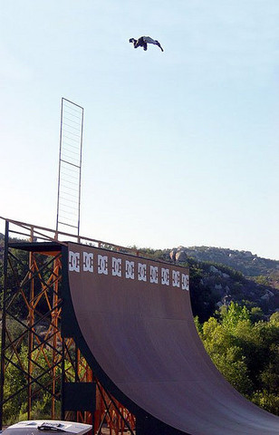 Danny Way Breaks Distance Jump