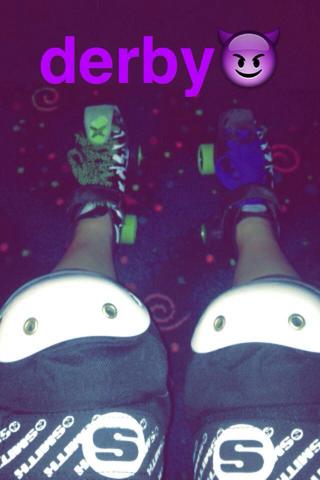 First Roller Derby practice